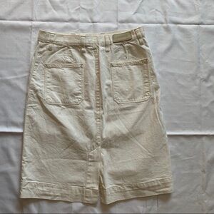Lacoste jean skirt